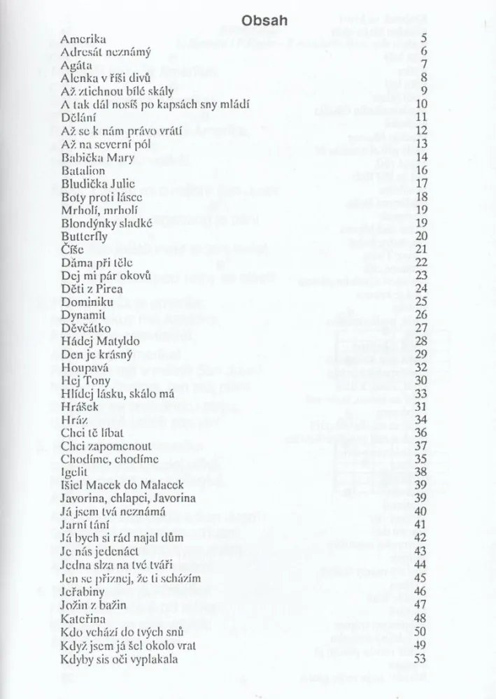 Zlaté hity 4 zpěvník 