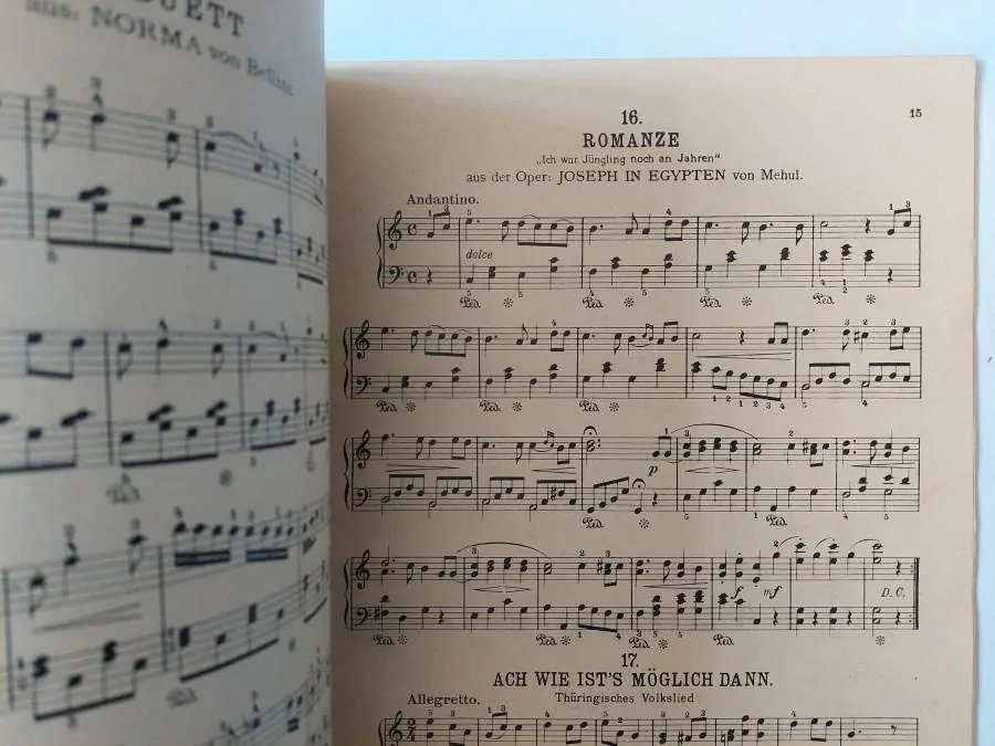 Klavírní album - Jugendschatz Beliebte Opern Melodien