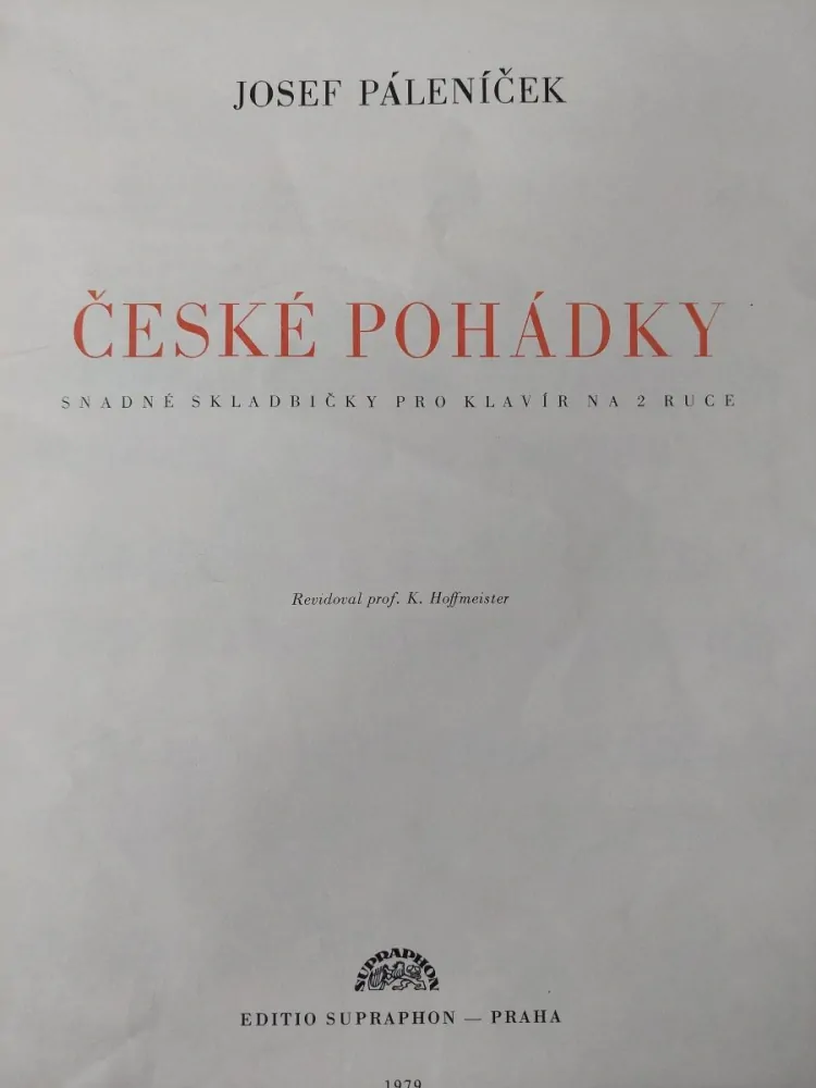 Josef Páleníček - České pohádky