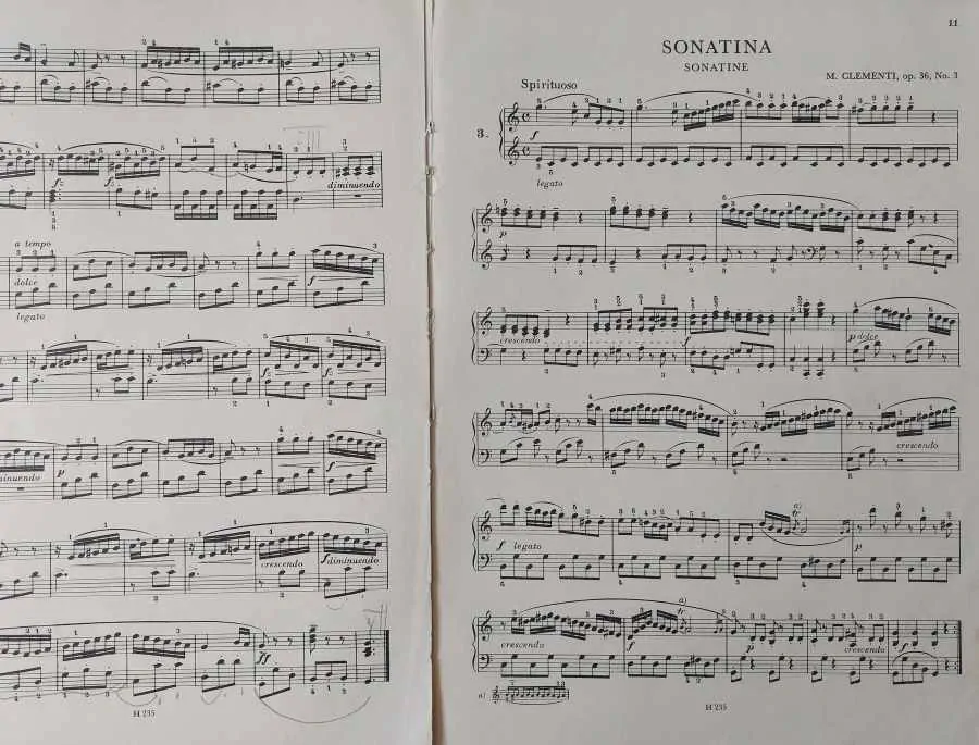 Sonatiny a ronda I. - Clementi , Dusík , Kuhlau