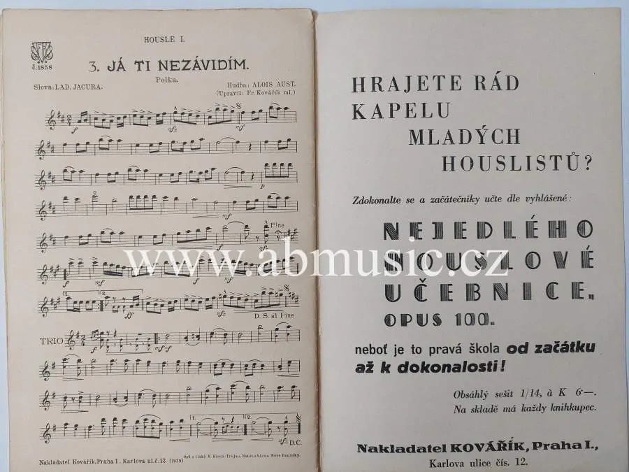 Jára Beneš - Kapela mladých houslistů 