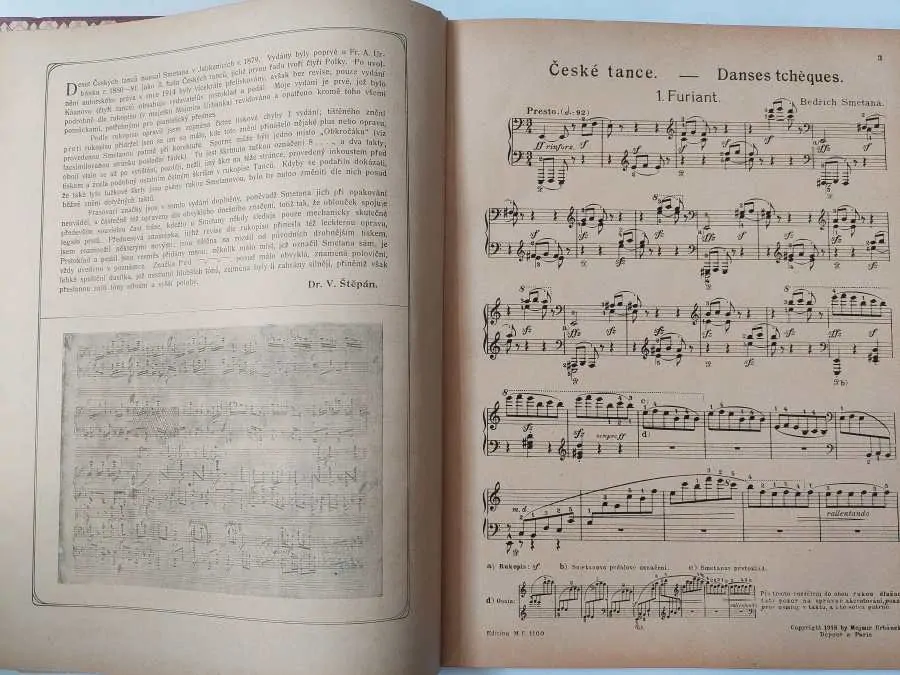 Bedřich Smetana - České tance