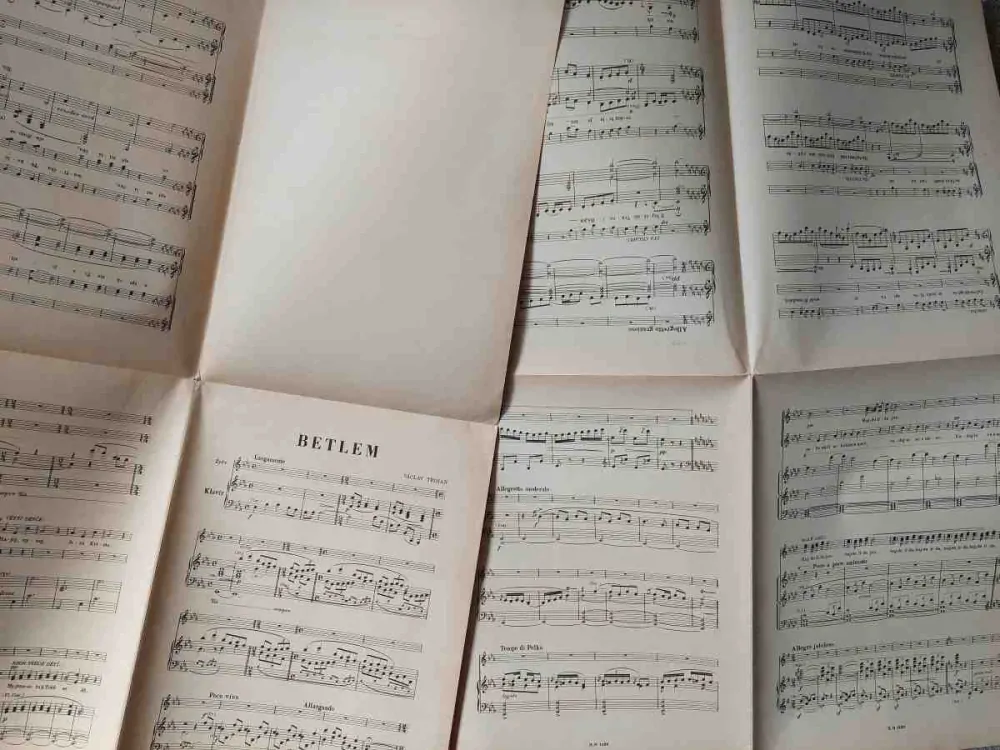 Václav Trojan - Betlem pásmo vánočních lidových koled z filmu Špalíček