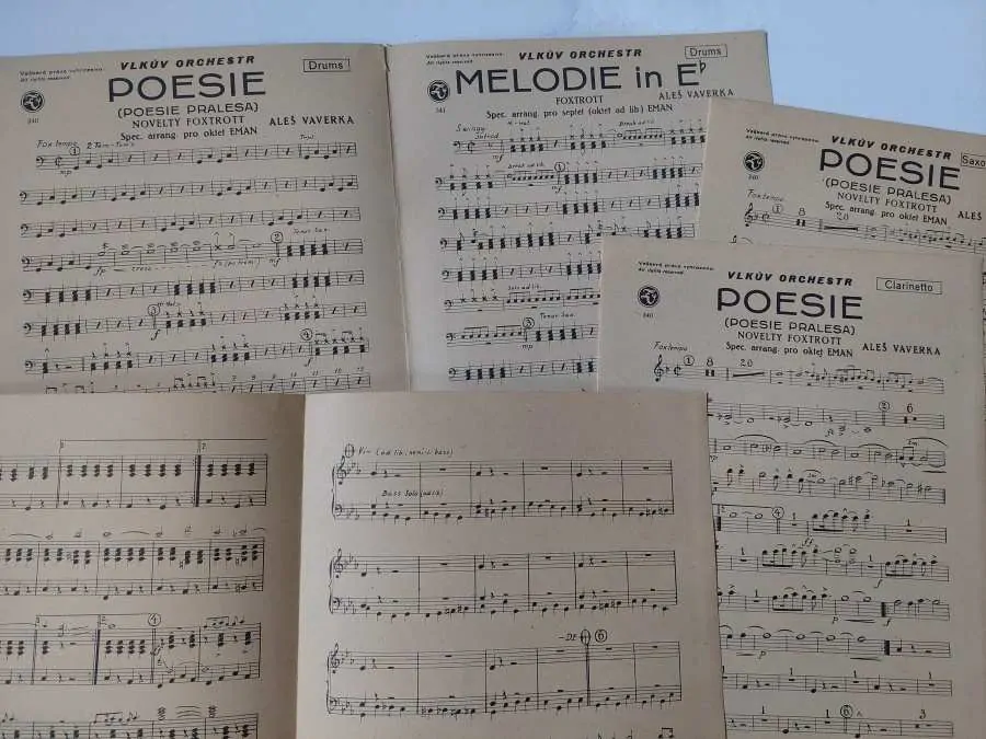 Aleš Vaverka Melodie in Eb - Vlkův orchestr 340/41