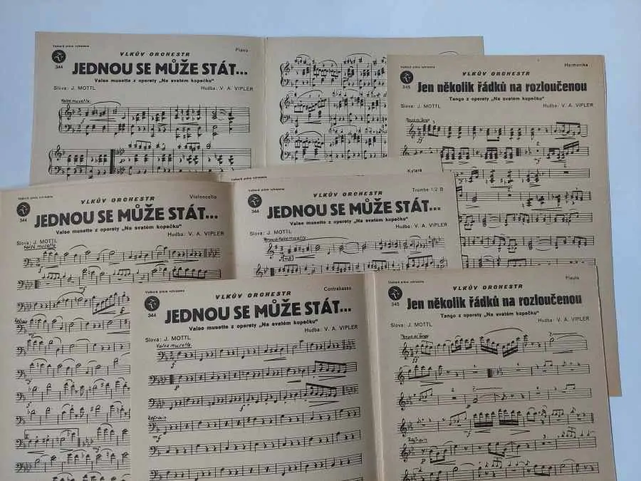 V. A. Vipler - Na Svatém kopečku - Vlkův orchestr 344/45