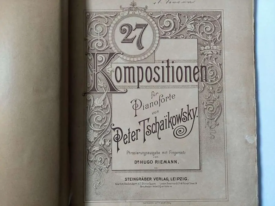 27 Kompozicí Petr Iljič Čajkovskij