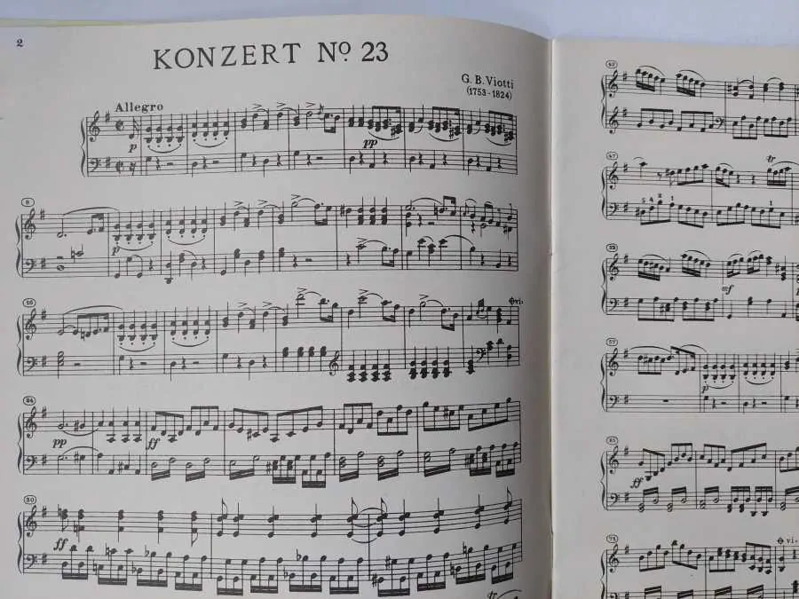 VIOTTI Violinkonzert Nr. 23