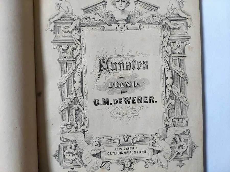 Carl Maria Weber - Sonáty pro klavír