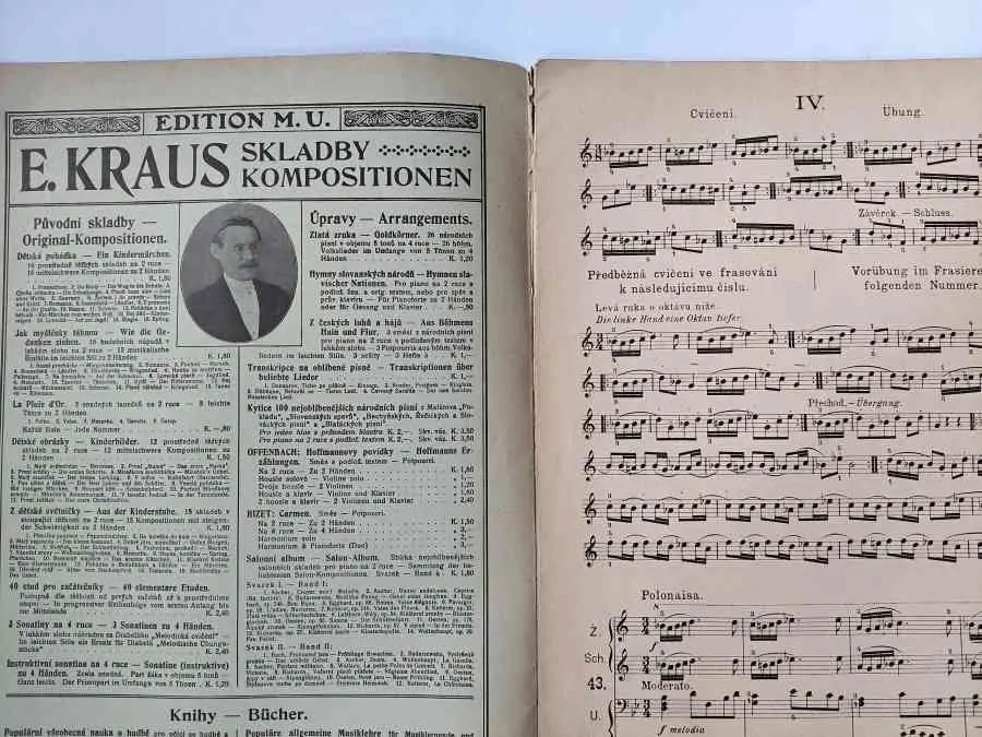 Trneček - Hoffmeister - Základové hry klavírní 4