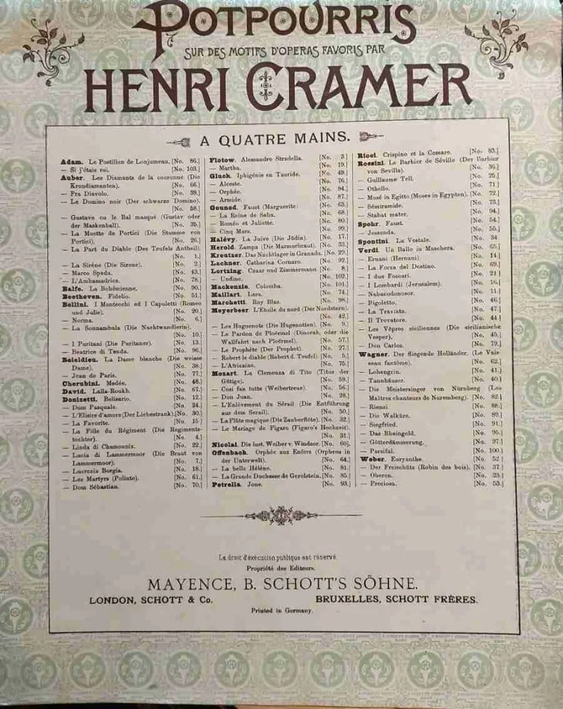 Richard Wagner - Lohengrin H. Cramer