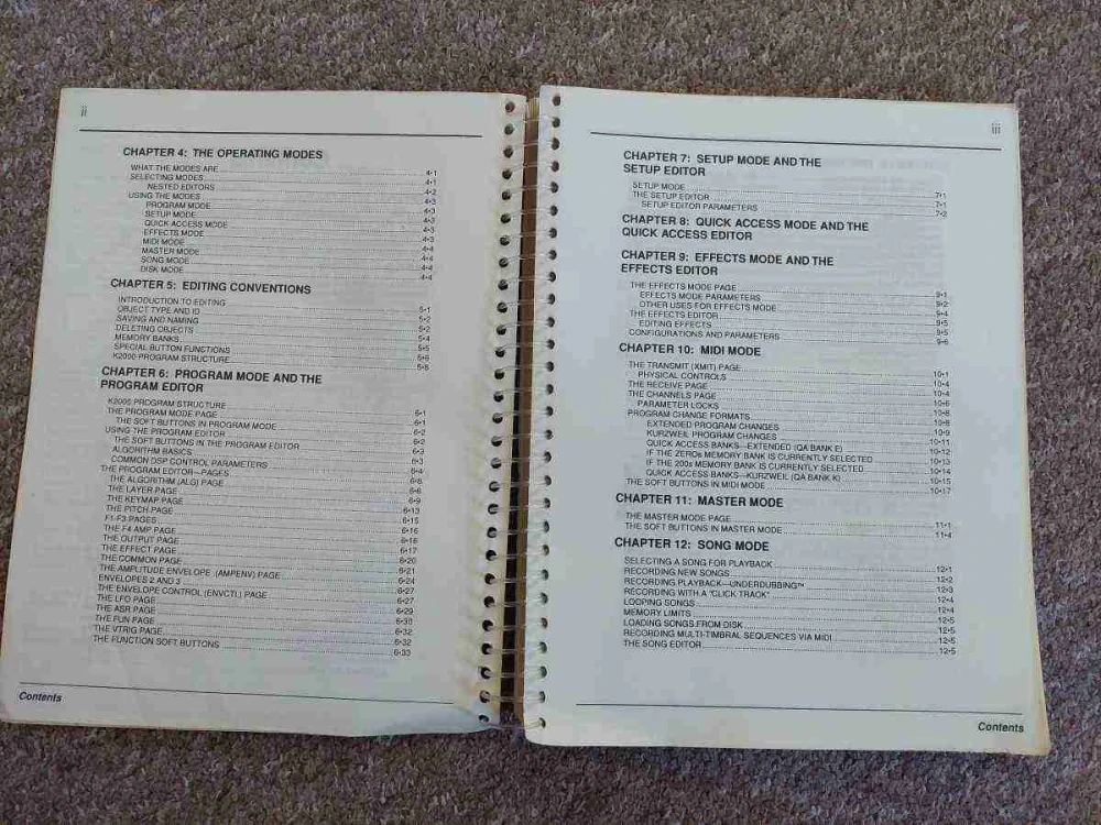 Kurzweil K2000 Návod uživatelský manuál