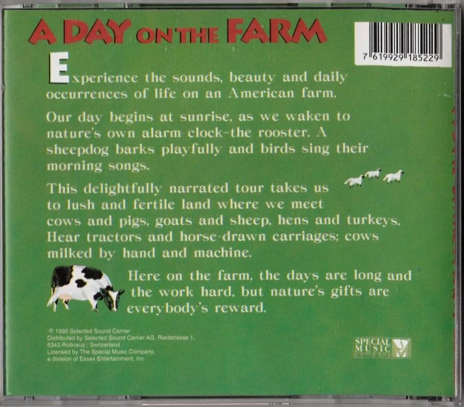 CD A Day On The Farm - The Sounds Of Nature