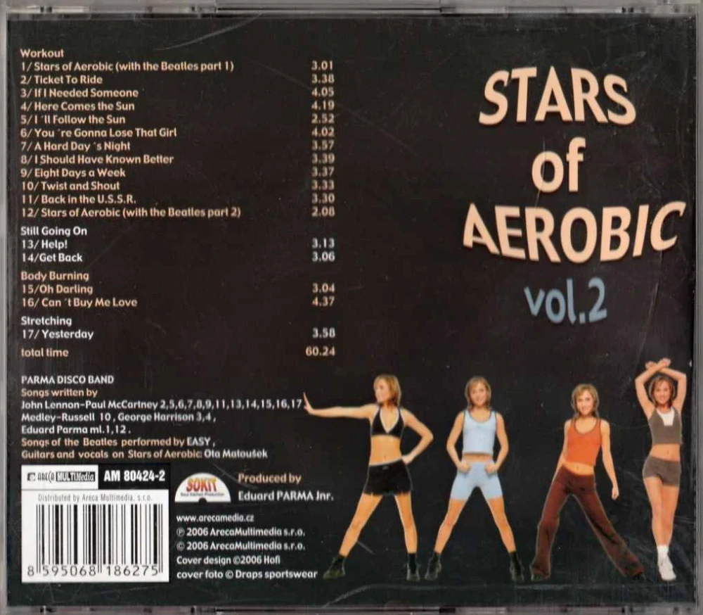 CD Stars of Aerobic vol. 2 with the Beatles