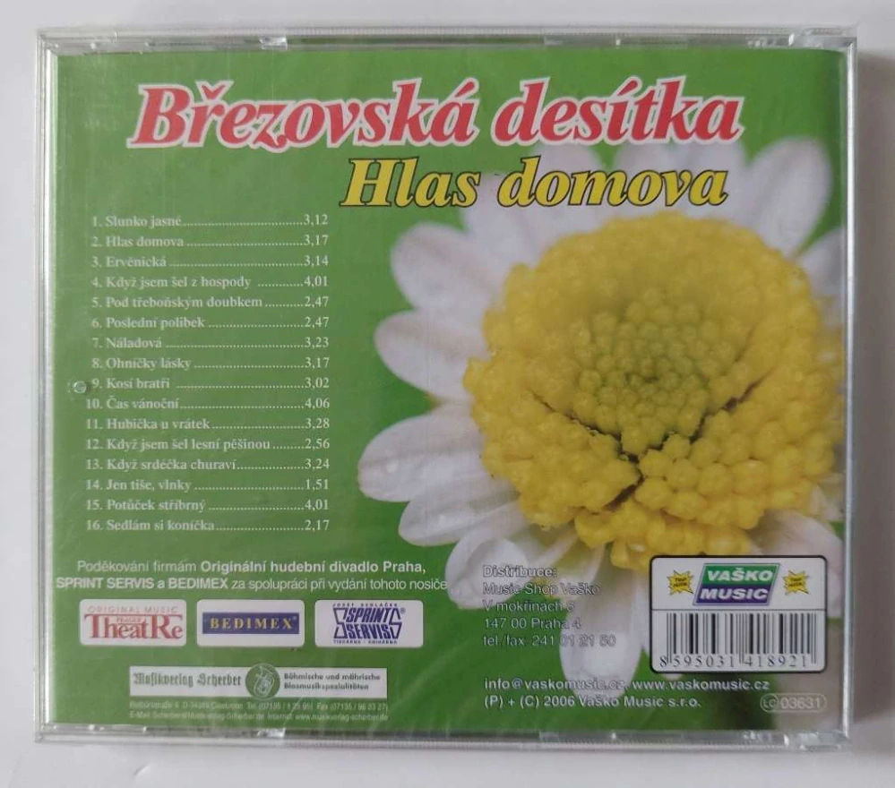 CD Březovská desítka - Hlas domova
