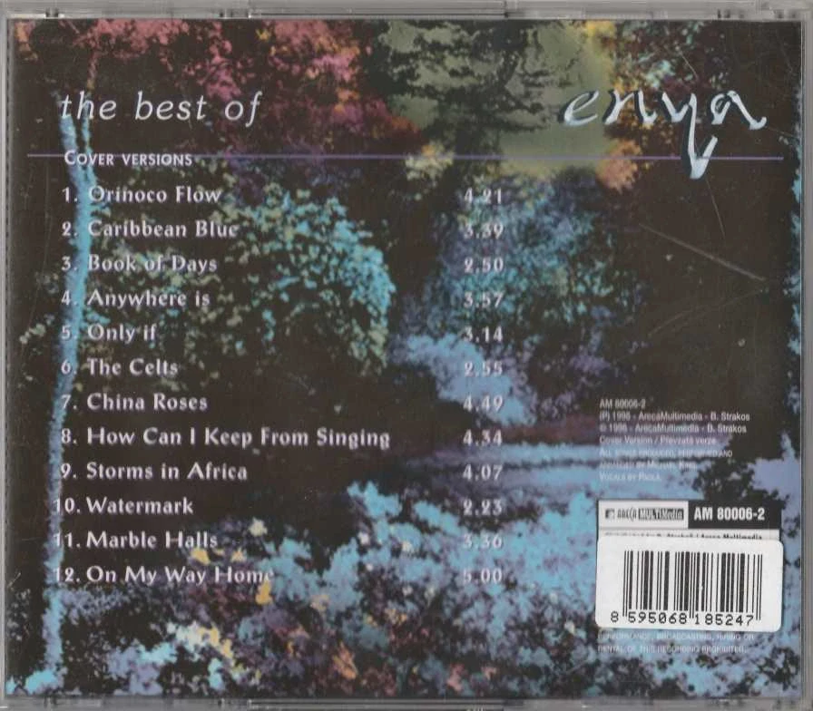CD The Best Of Enya - Cover Versions