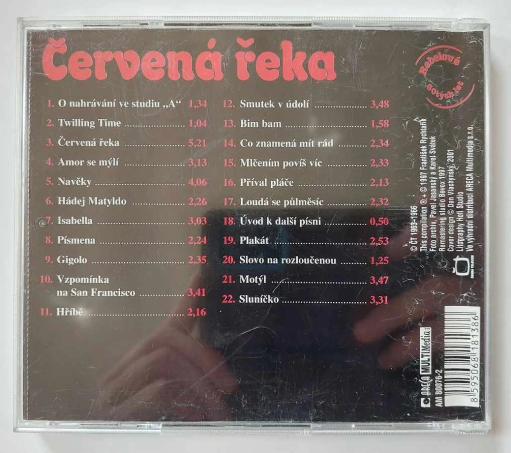 CD Červená řeka - Kubišová, Hála, Gott, Matuška ...