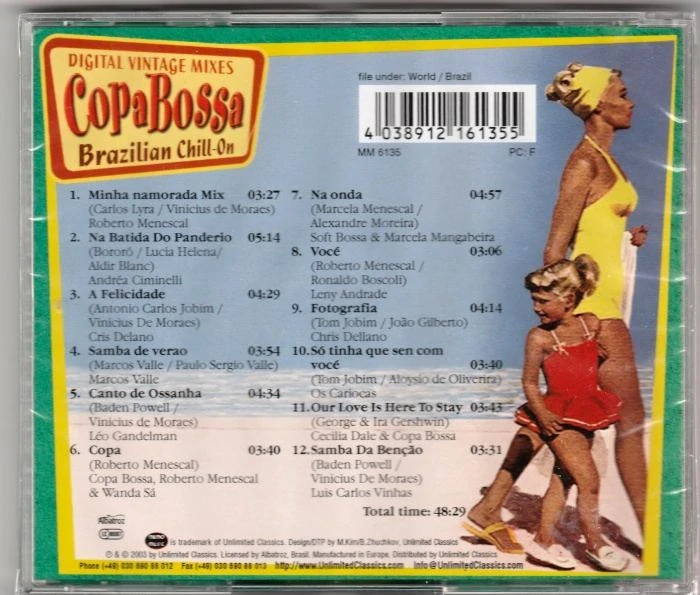 CD Copa Bossa - Brazilian Chill-On