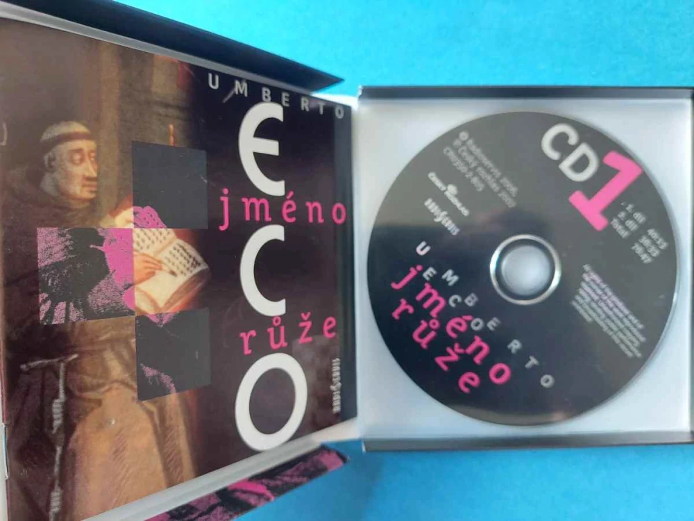 5 CD Box Umberto Eco - Jméno růže