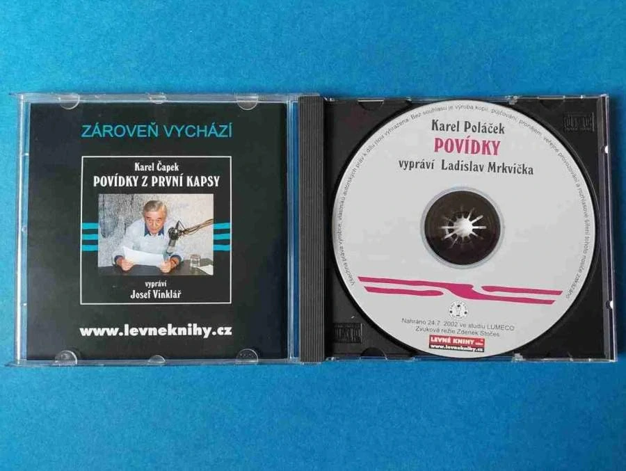 CD Karel Poláček - Povídky vypráví Ladislav Mrkvička