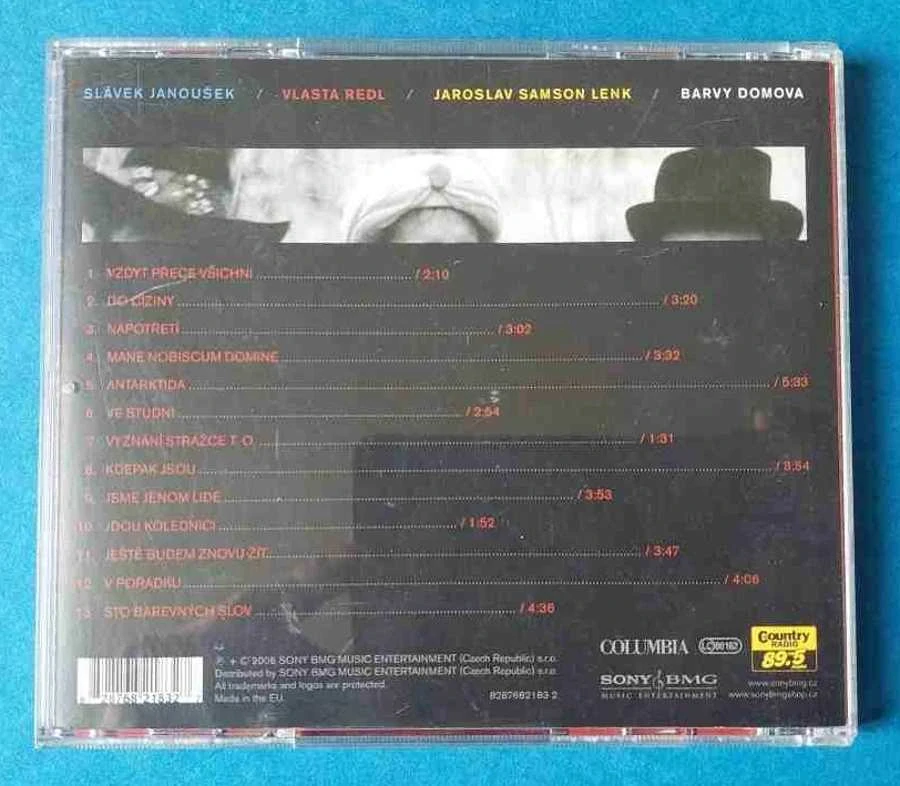 CD Vlasta Redl, Slávek Janoušek a Jaroslav Samson Lenk - Barvy domova