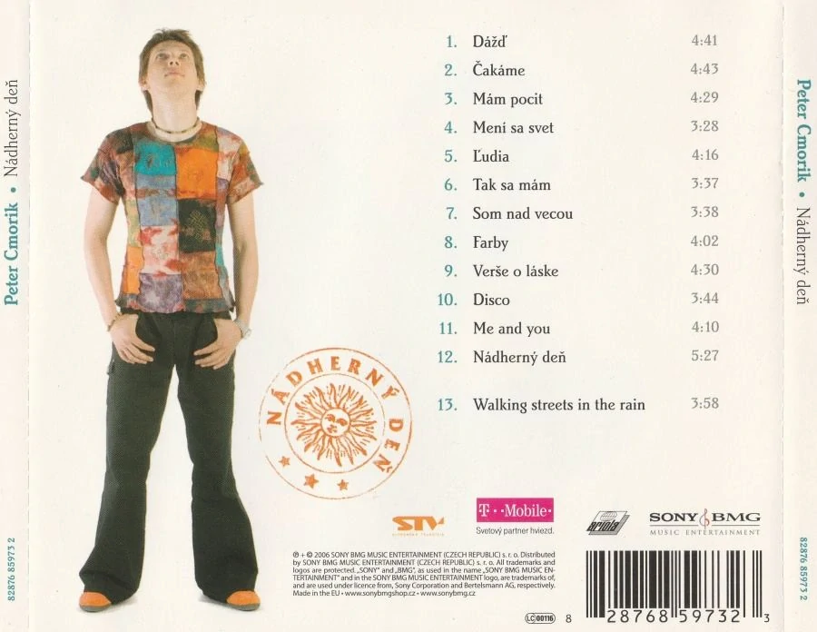 CD Peter Cmorik - Nádherný deň 