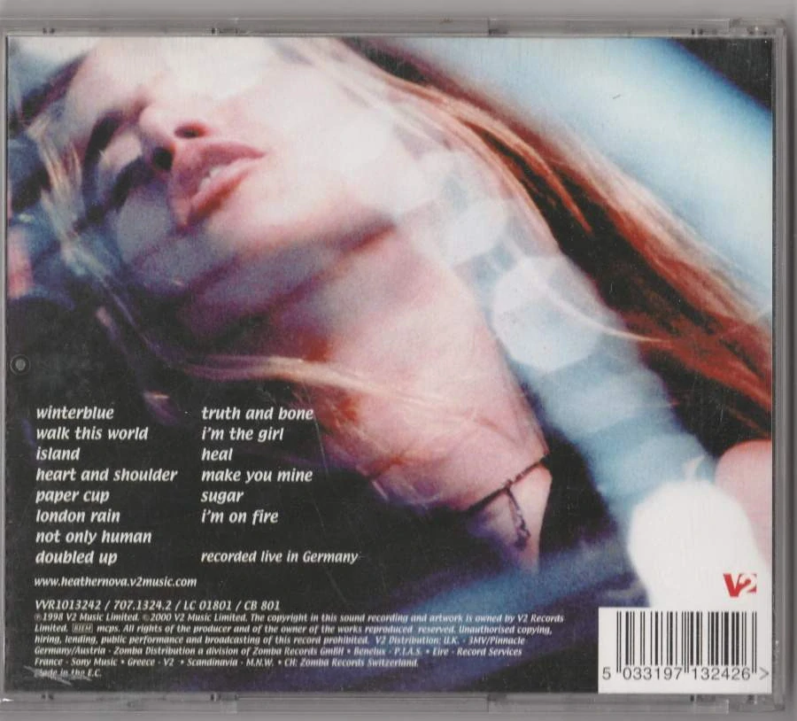 CD Heather Nova - Wonderlust live