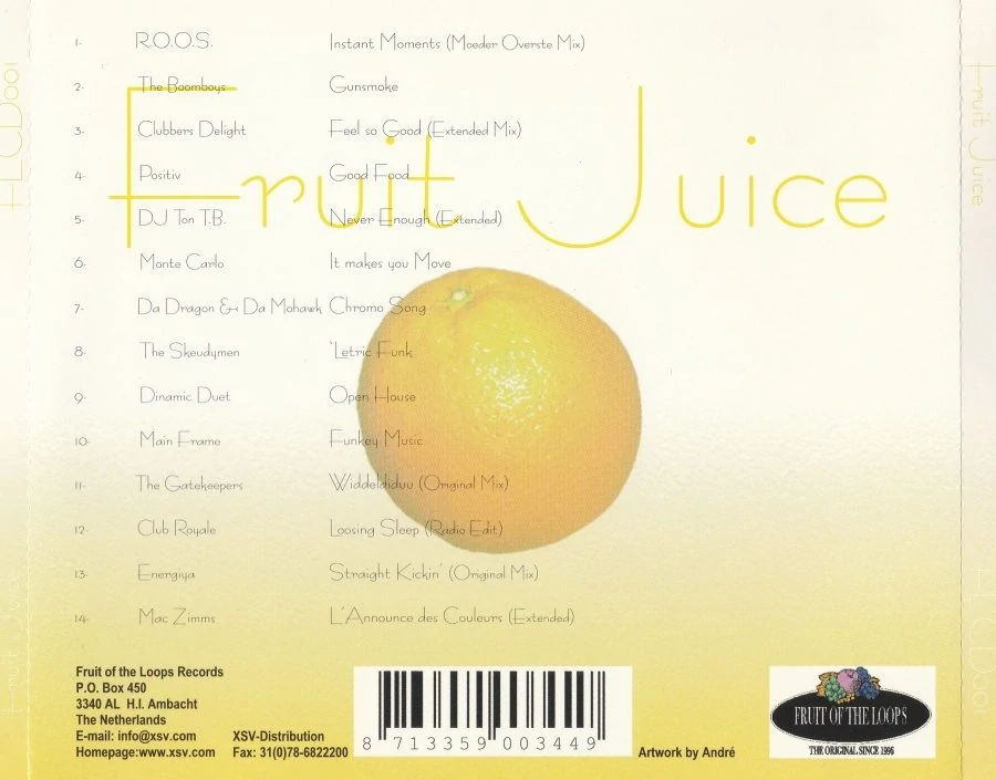 CD Fruit Juice 14 Tracks
