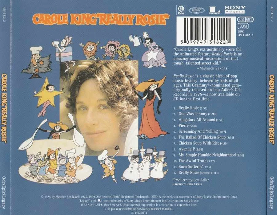 CD Carole King Really Rosie
