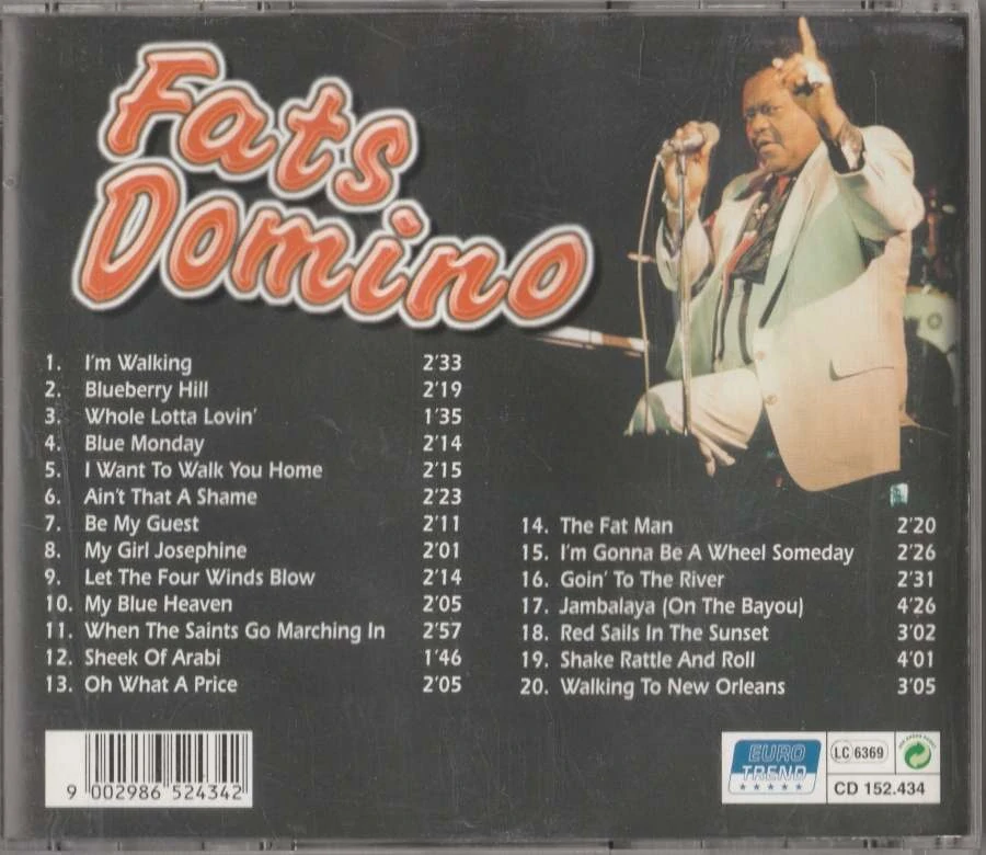 CD Fats Domino - The Fat Man Keeps On Rockin´