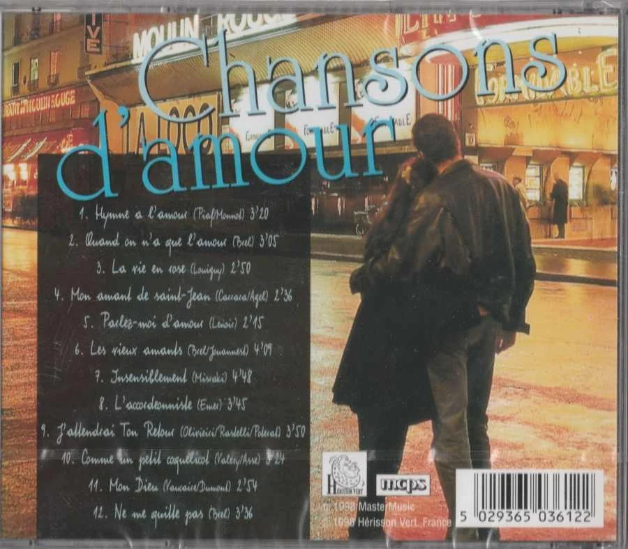 CD Chansons d´amour