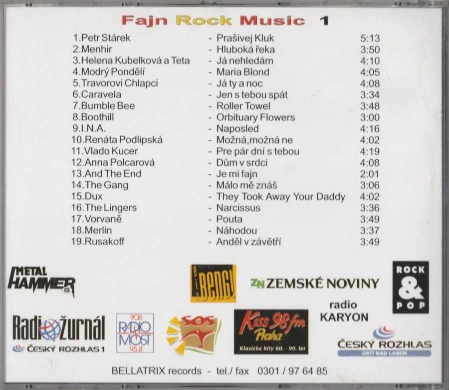 CD Fajn Rock Music 1