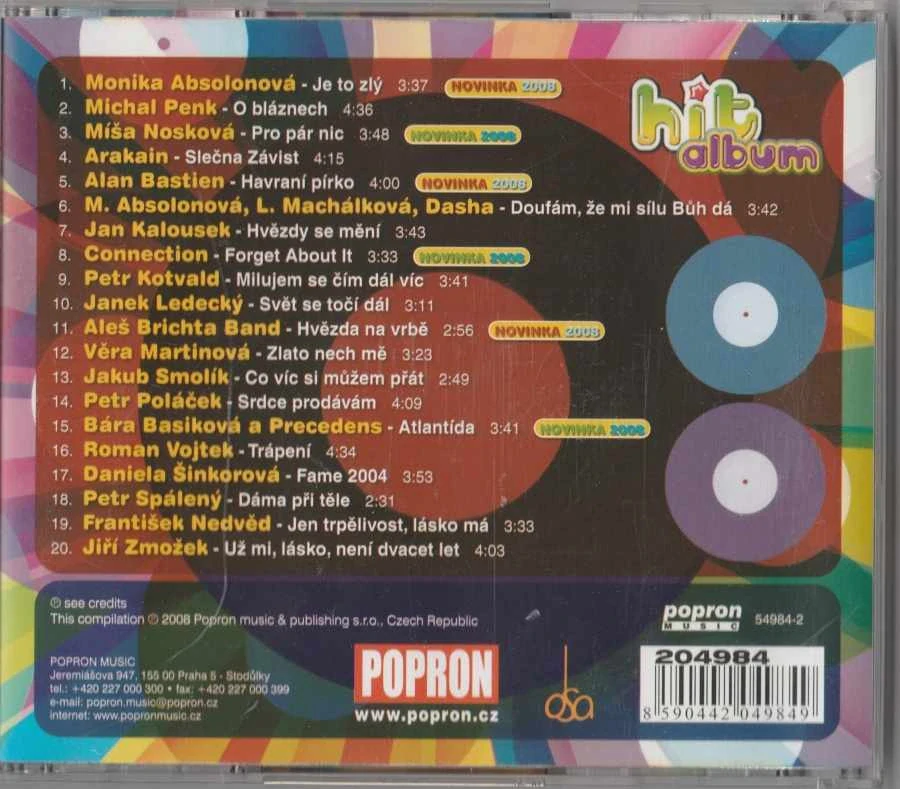 CD Hit Album - Dárek od nás pro Vás Popron