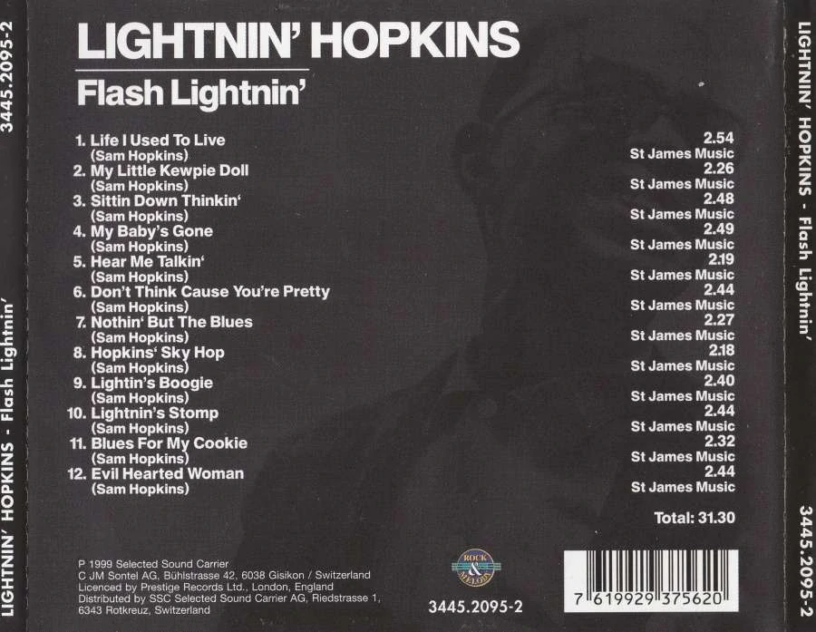 CD Lightnin´ Hopkins - Flash Lightnin´