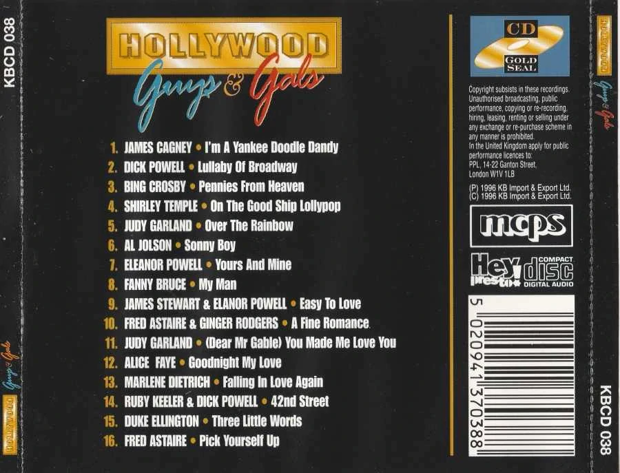 CD Hollywood - Guys & Gals
