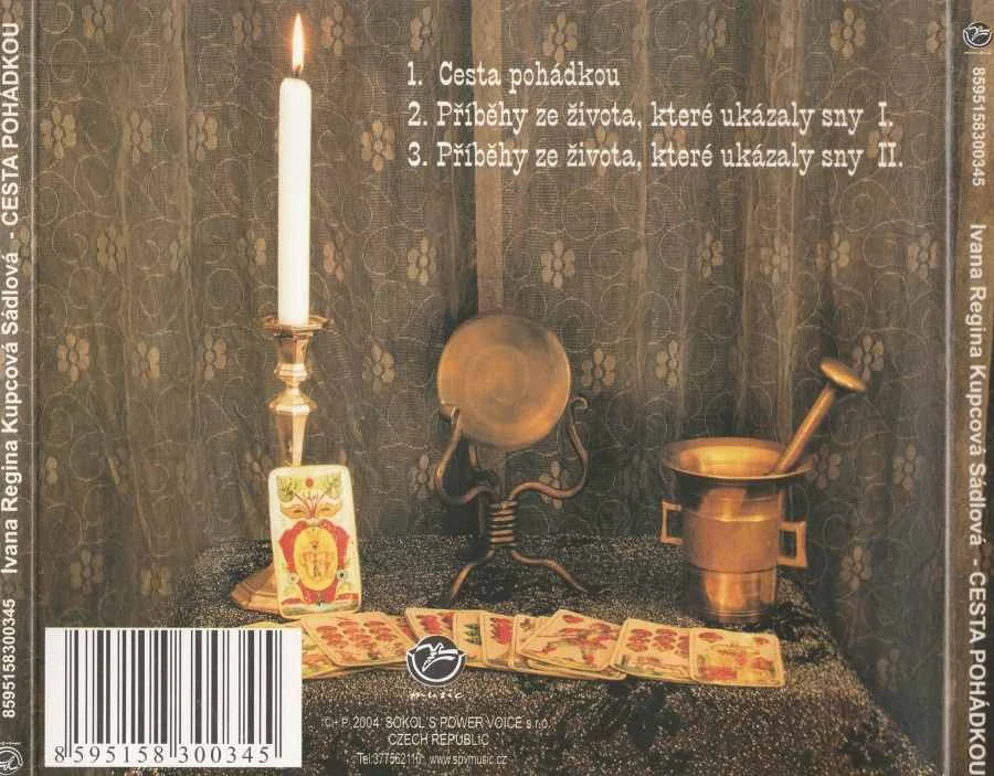 CD Ivana Regina Kupcová Sádlová - Cesta pohádkou