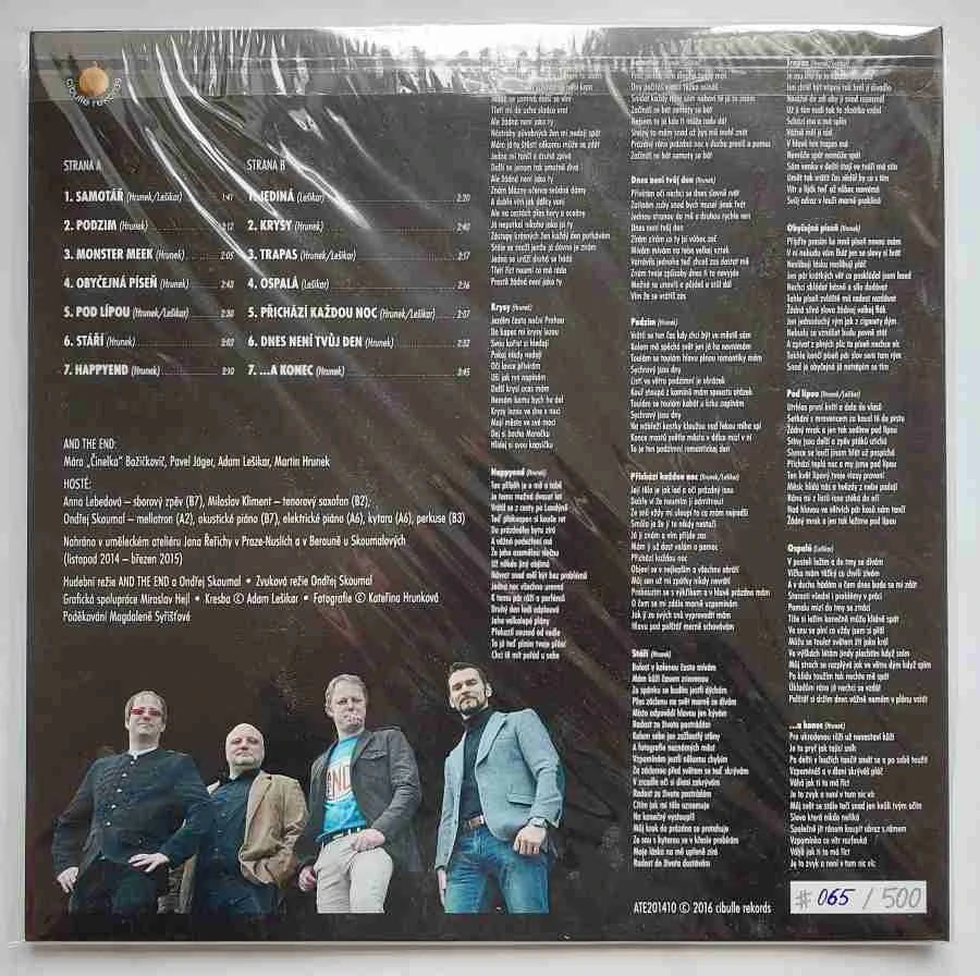 LP And The End Limited Edition ( Numbered Album )