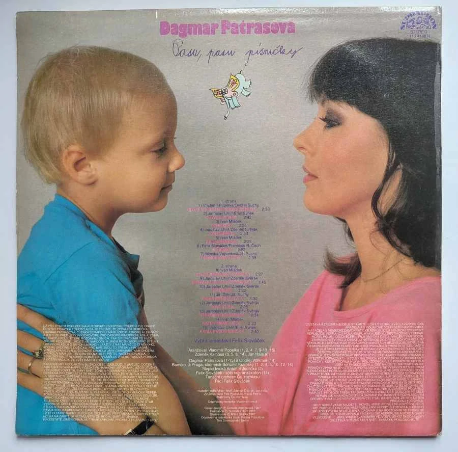 LP Dagmar Patrasová - Pasu , pasu písničky