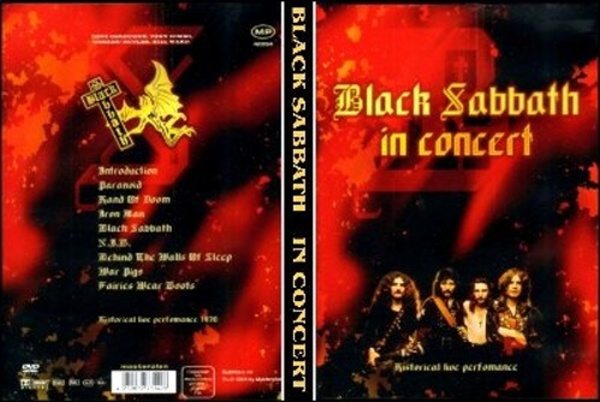 BLACK SABBATH - IN CONCERT , DVD