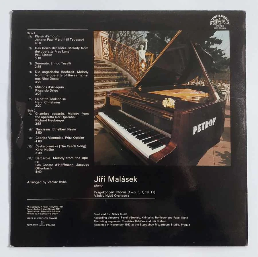 LP Nostalgický klavír Jiří Malásek 