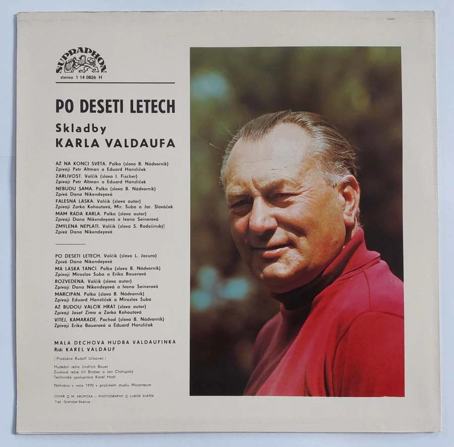 LP Karel Valdauf - Po deseti letech skladby Karla Valdaufa