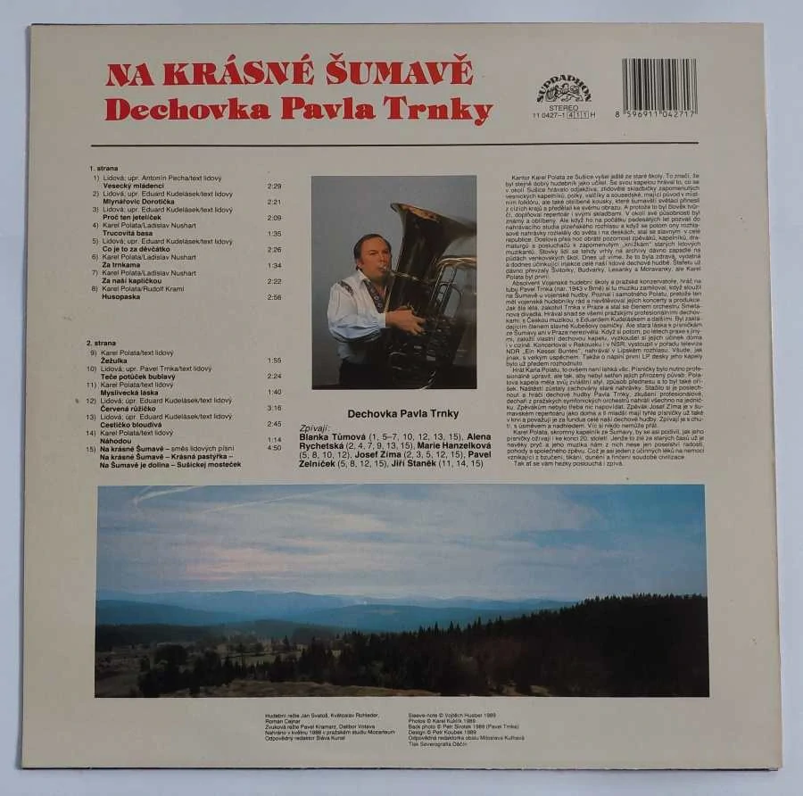 LP Na krásné Šumavě - Dechovka Pavla Trnky