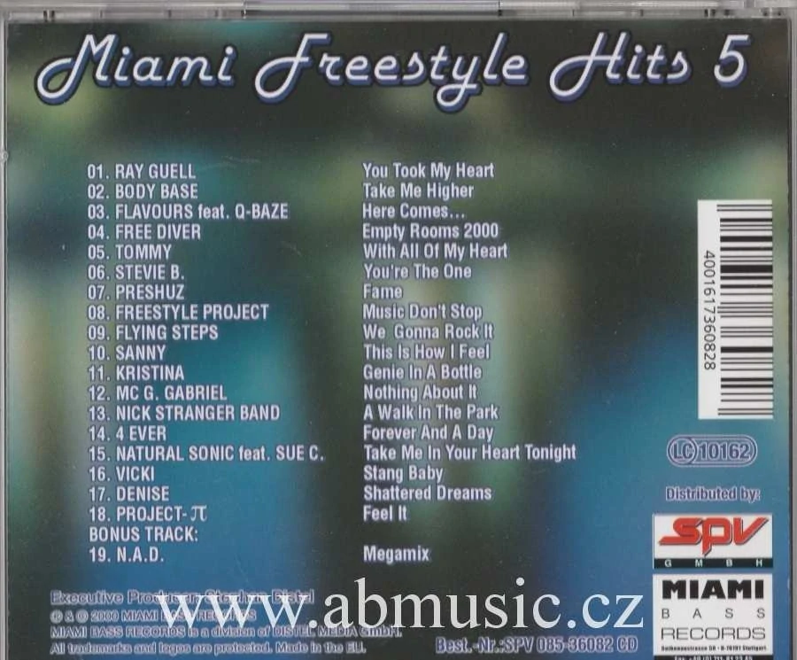CD Miami Freestyle Hits 5