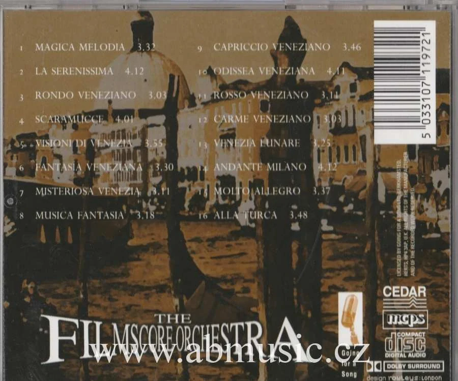 CD The Music Of Rondo Veneziano - The Film Score Orchestra