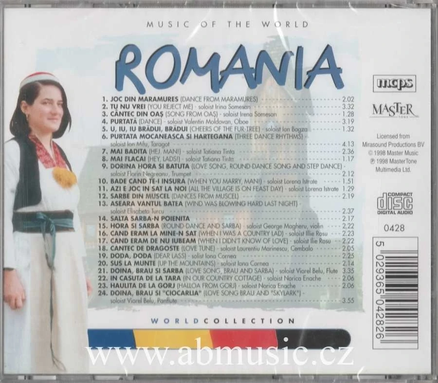 CD Music Of The World Romania