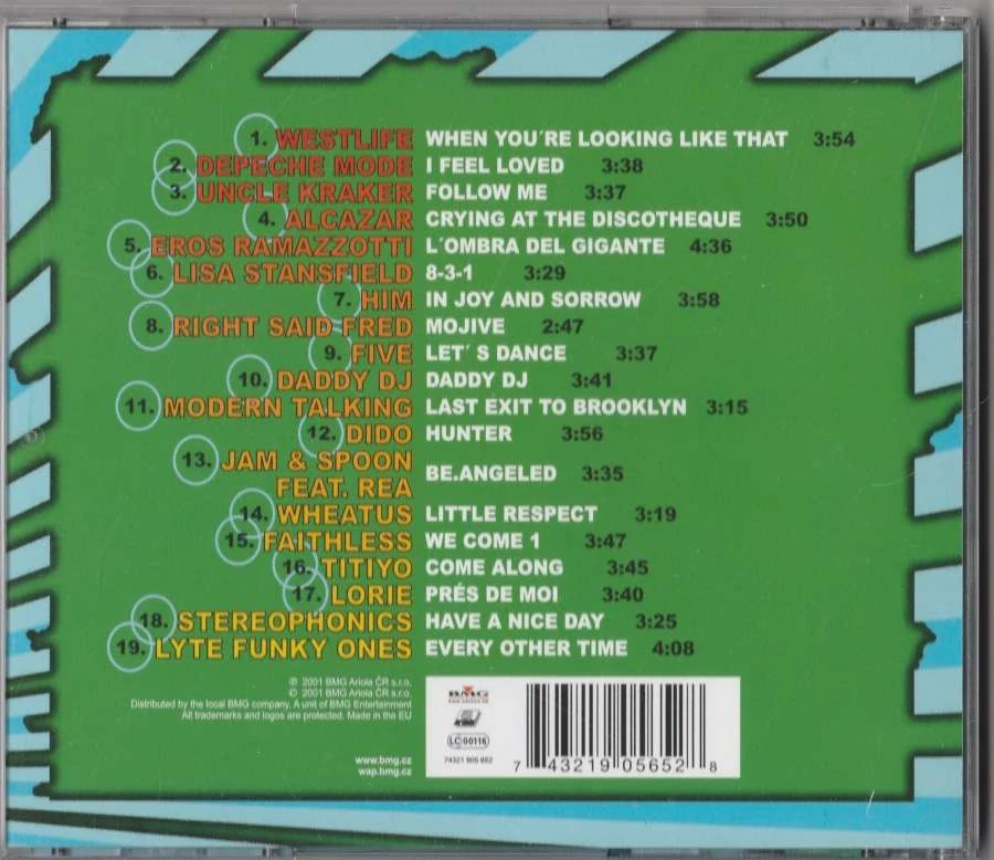 CD Nejlepší Výběr Na Světě 2-2001