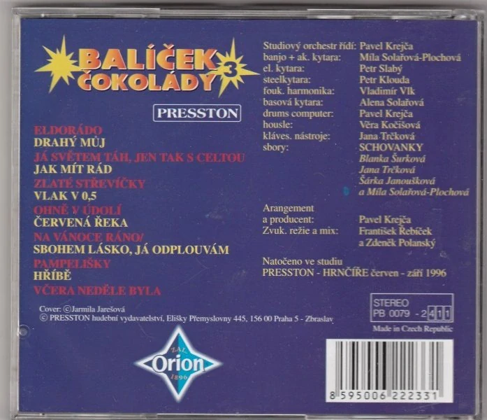 CD Balíček čokolády 3