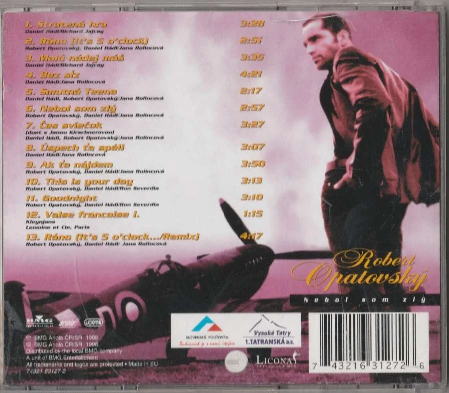 CD Robert Opatovský - Nebol som zlý