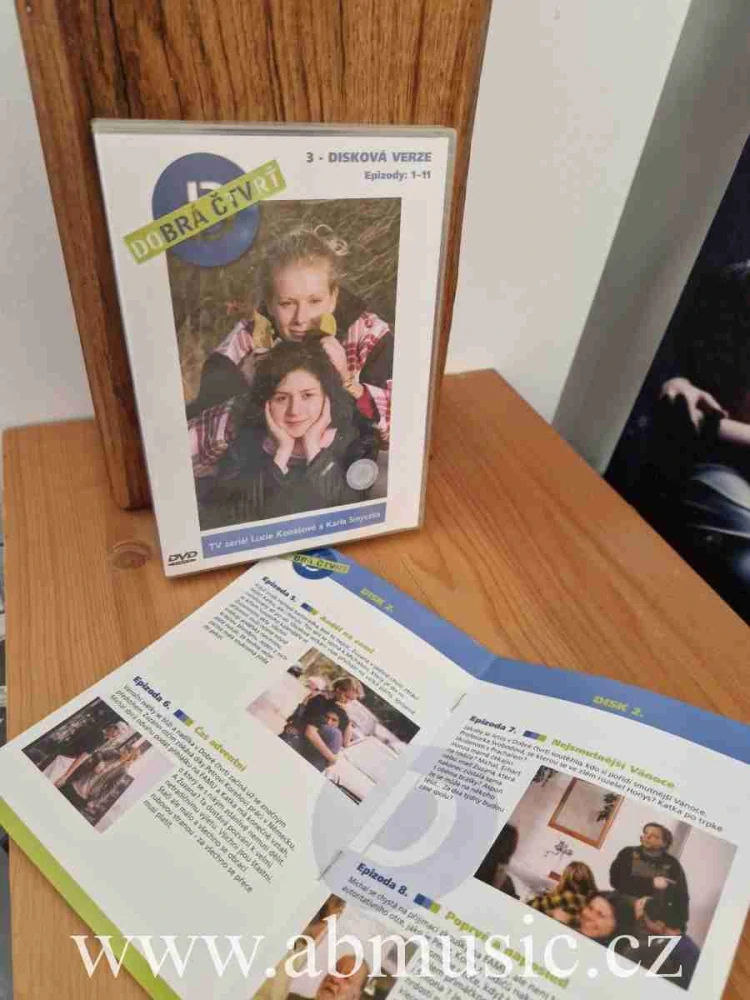 3 DVD Dobrá čtvrť komplet 