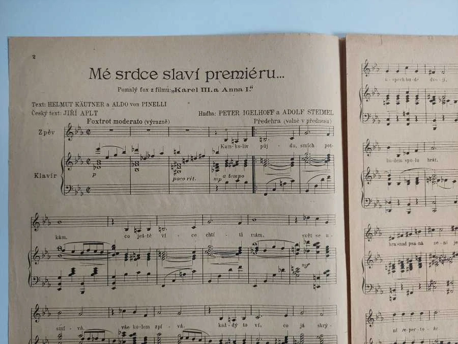 Karel III. a Anna I. Mé srdce slaví premiéru