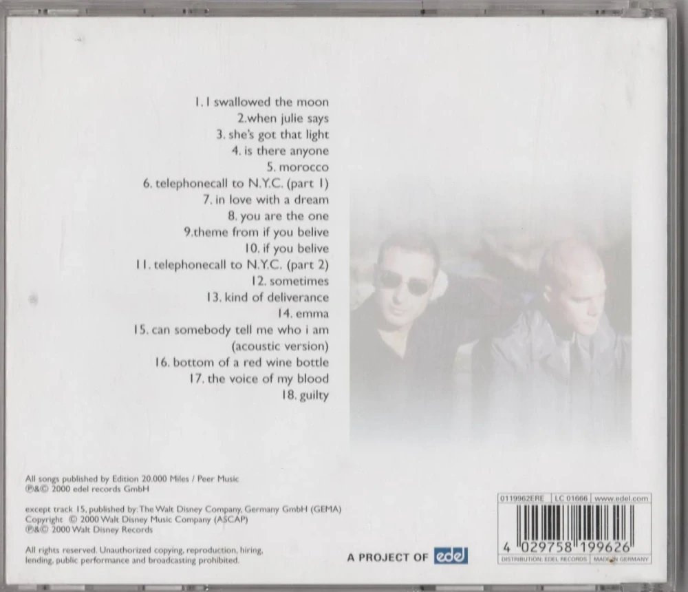 CD Orange Blue - In Love With A Dream